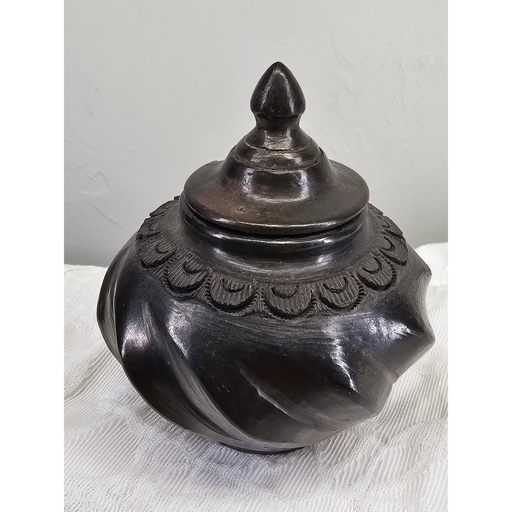 Oriental Terracotta inkwell, Eastern Europe, Early 20th Century